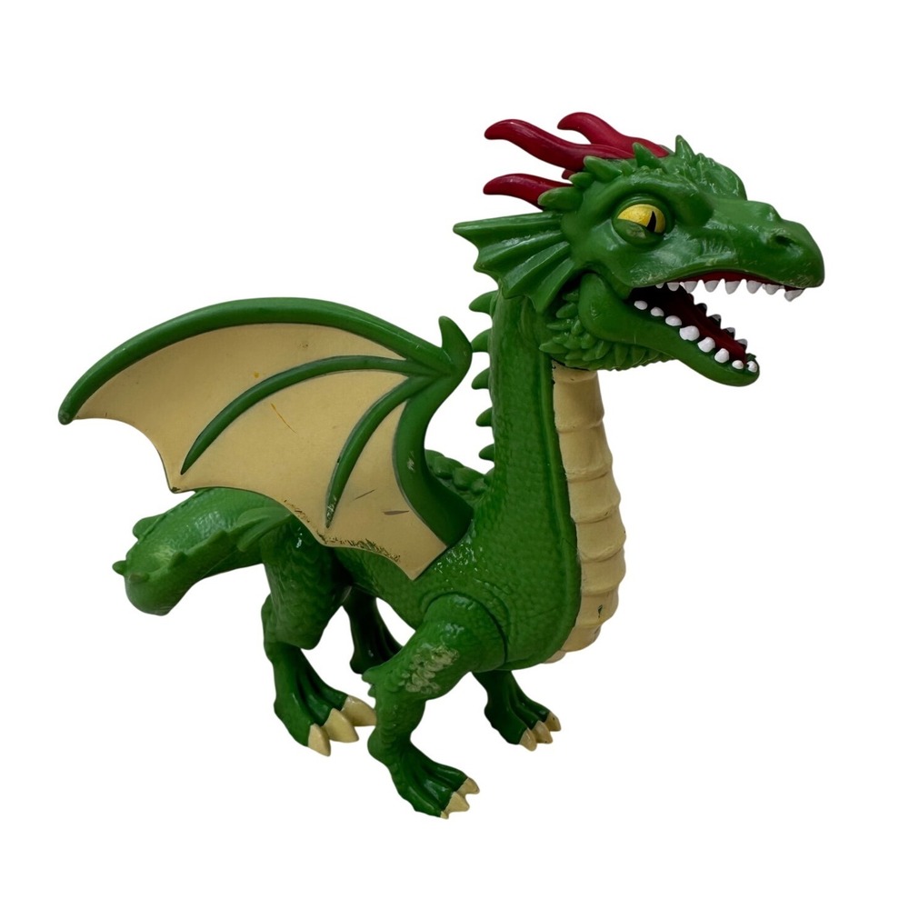 Lakeshore Green Dragon Action Figure Mythical Toy 5 inch Fantasy Kids Toy 072